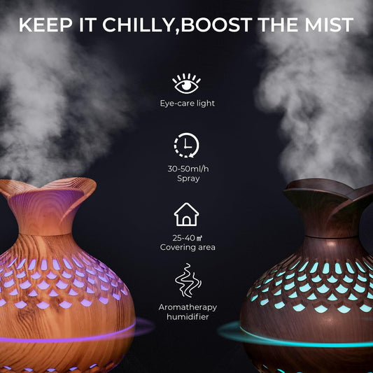 Wooden Cool Mist Humidifiers