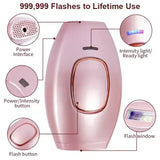 IPL Laser Hair Removal Device - Painless and Safe for All Skin Types, Perfect for Home Use