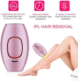 IPL Laser Hair Removal Device - Painless and Safe for All Skin Types, Perfect for Home Use