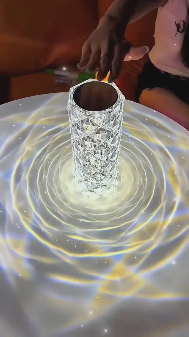 LED Crystal Table Lamp