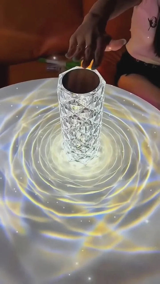 LED Crystal Table Lamp
