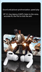 Wireless Bluetooth Earphones with Touch Screen