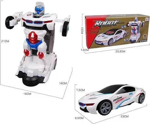 Electric Robot Deform Car Toy