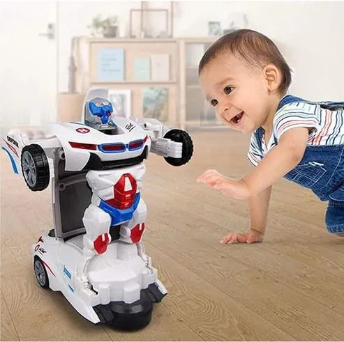 Electric Robot Deform Car Toy