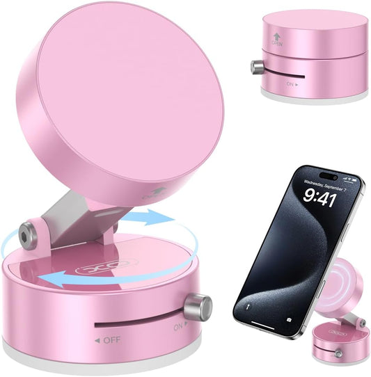 Vacuum Magnetic Car Phone Holder